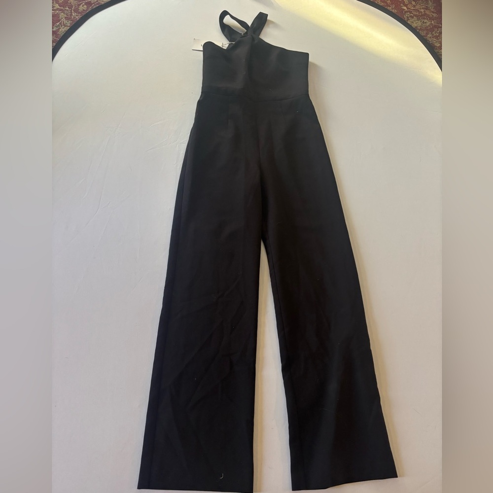 Likely Black Sleeveless Jumpsuit